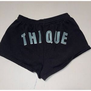 Thique Beyonce renaissance World tour  Sweatshorts  Black Hot Shorts 2023 SZ L